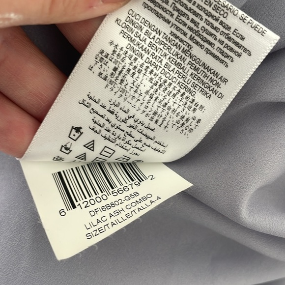 BCBG MAXAZRIA Floral Strapless Maxi Dress Size 4 - Picture 8 of 8